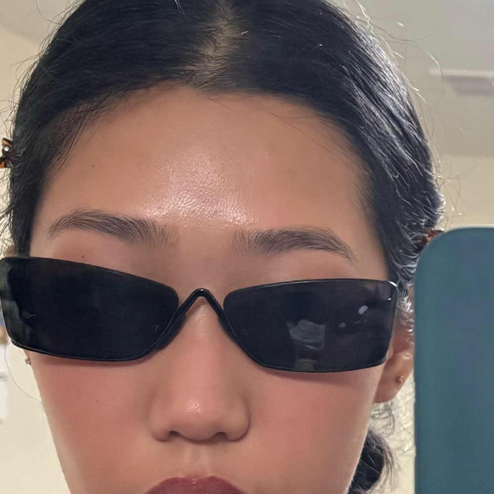 NEW Prada Black PR 59ZS Runway Sunglasses